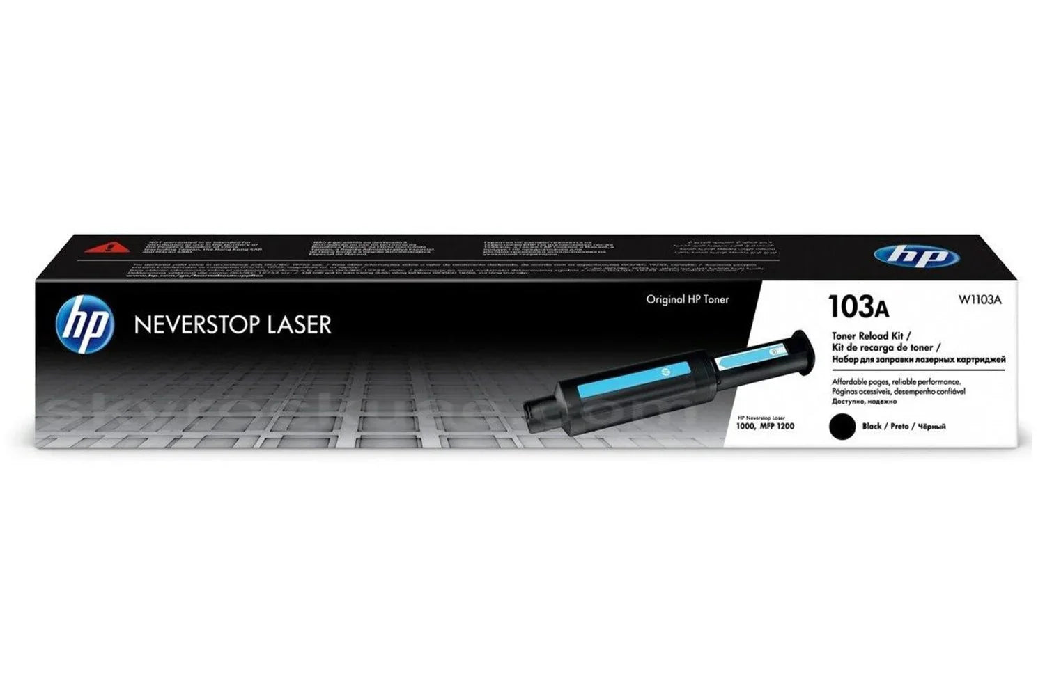 HP 103A Toner Cartridge - Reloader Kit W1103A for HP Neverstop Laser 1000 MFP1200 - eBuy UAE